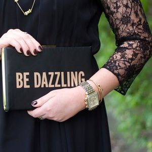 Kate Spade ♠️ be dazzling clutch bag